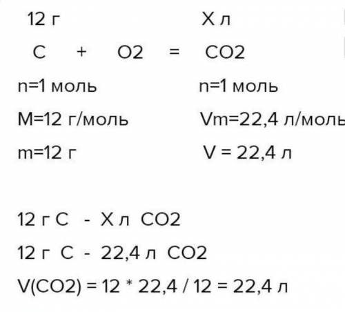 Вычислить объем углекислого газа СО2, выделившегося при прокаливании оксида меди(II) с углем CuO+C=C