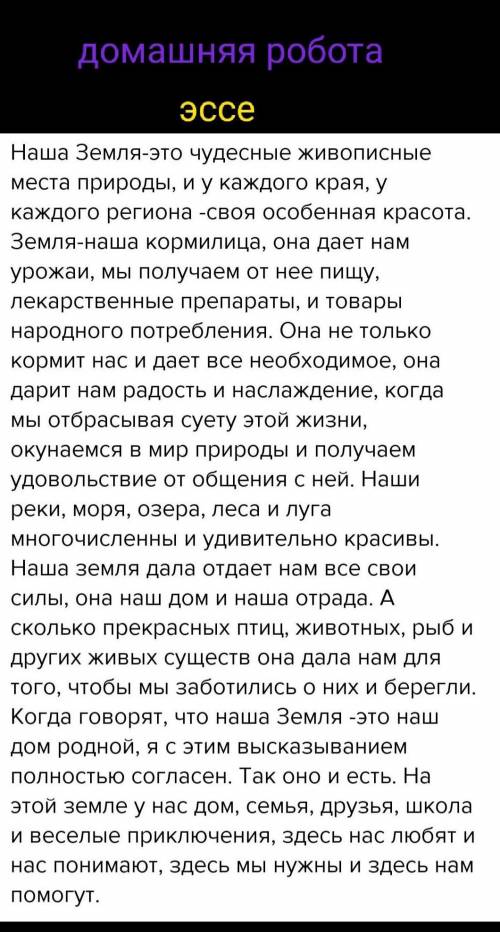 Перепишите в тетрадь ручкой и напишите сверху домашняя работа эссе