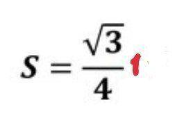 17. Найдите площадь равностороннего треугольника со стороной 1:А.В.С.D.​