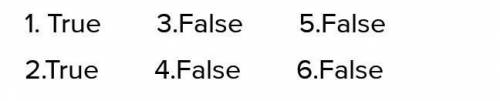 3 Read the text again and write true or false. Correct the false sentences.1 Carol was with six othe