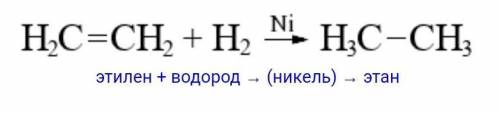 Этин --этен -этан--этилхлорид