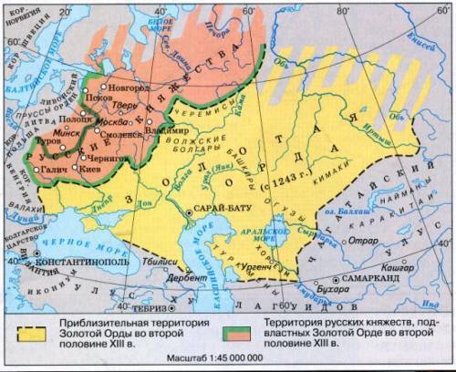 Территория золотой орды