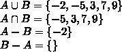 8. Даны множества A = {2; -2; 7; 8; 9; 0}; B = {12; -2; 7; 8; 9; 0; -9}; c {1; -2; -7; 9; -10}. Найд