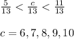 \frac{5}{13}