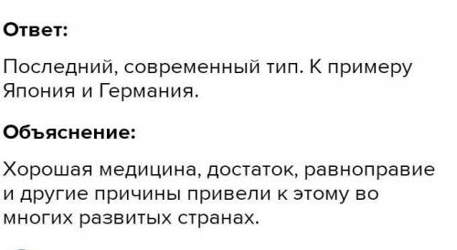 Для этого типа воспроизводства населения характерны высокие показатели рождаемости, смертности и eст