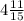 4 \frac{11}{15}