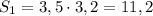 S_1=3,5 \cdot 3,2=11,2