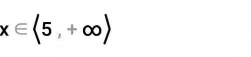 4. Решите систему неравенств.{4x -10 > 10{3х - 5 - 1​