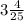 3\frac{4}{25}