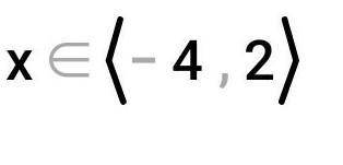 -15 < 4x + 1 < 9 ​