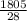 \frac{1805}{28}