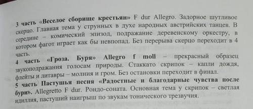 Что отличает последнюю, 6 симфонию композитора (Бетховена) от всех предыдущих сочинений?​