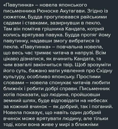 Написати твір Акутаґава ів​