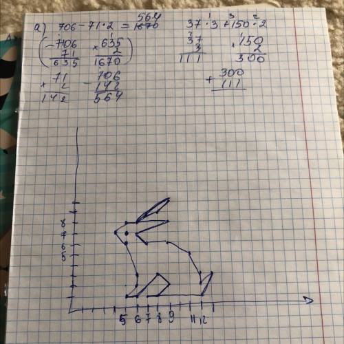 ПОСТРОИТЬ ЖИВОТНОГО ПО КООРДИНАТАМ (5;1) (6;2) (6;3) (5;6) (4;7) (5;8) (6;8) (8;9) (9;9) (7;8) (9;8)