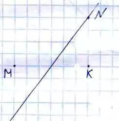 Населенные пункты M, N, K не расположены на одной прямой (рис. 21.10). Каким образом следует проложи