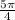 \frac{5\pi }{4}