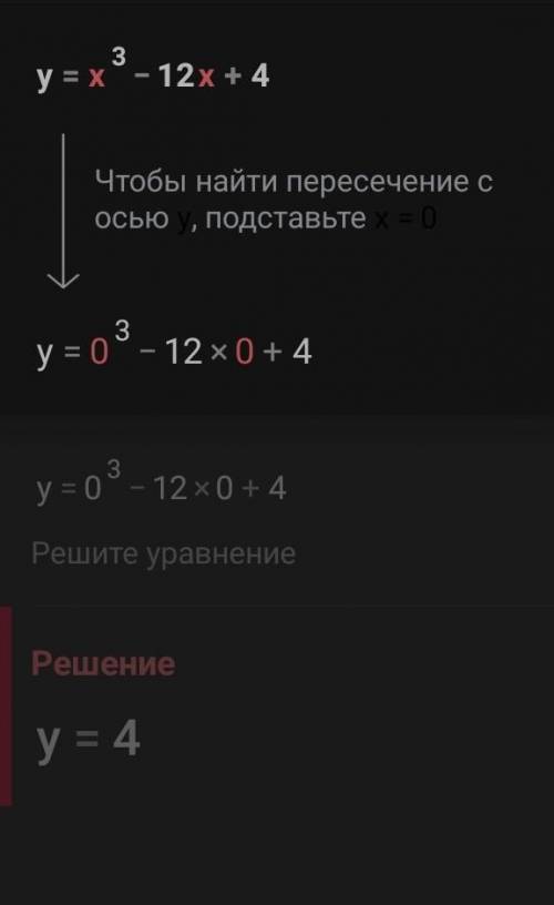 , исследовать уравнение по этому алгоритму