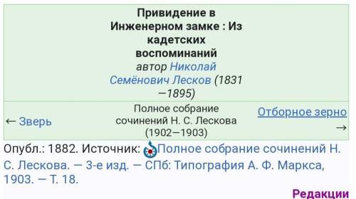 3. Докажите (по рассказу Привидение в инженерном замке» С. Лескова), что неуместная шутка повлекла т