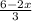 \frac{6-2x}{3}