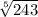 \sqrt[5]{243}