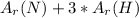 A_{r} (N)+3*A_{r} (H)