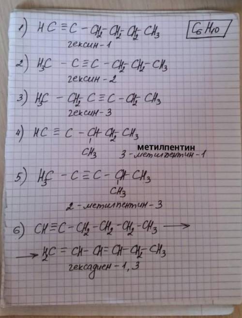 Сложить формулу C6H10Cl2 изомеры10 формул