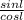 \frac{sinl}{cosl}