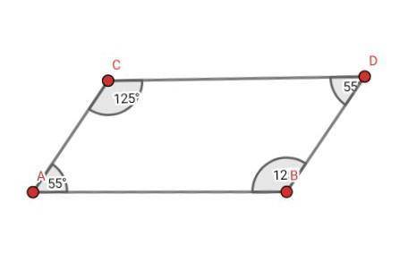 Найти соседний угол параллелограмма, если один из них !! Начертите и напишите !