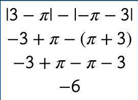 |3-π|-|-π-3| обчислить