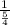 \frac{1}{\frac{5}{4} }