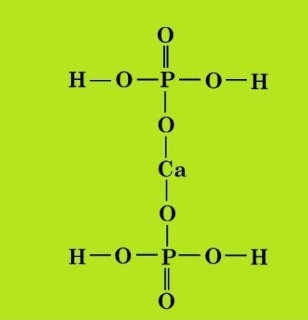 Графическая формула дигидрофосфат кальция