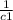 \frac{1}{c1}