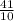 \frac{41}{10}