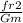 \frac{fr2}{Gm}