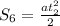 S_6=\frac{at_2^2}{2}