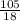 \frac{105}{18}