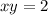 xy=2