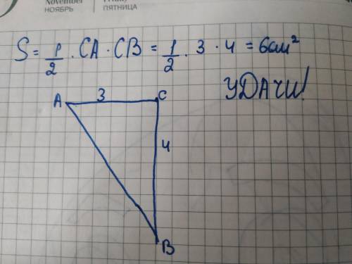 Со стороной клетки см изображен треугольник найди пло щадь этого треугольника