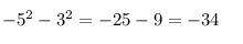 Докажите, что многочлен -m^2-n^2≤0