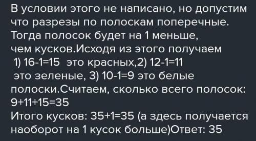 Обрез ткани разделили по выкройке тремя мелками разных цветов: белым, синим и розовым. Если разрезат