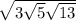 \sqrt{3\sqrt5\sqrt{13