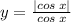 y = \frac{ |cos \: x| } {cos \: x}