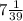 7\frac{1}{39}