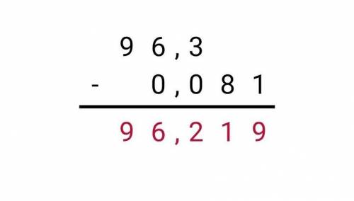 24,2+0,877 129+9,82 8,2-5,7 96,3-0,081 1-0,333 Реюяяят