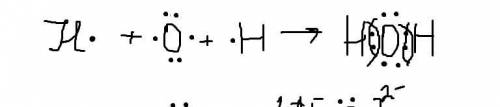 Покажи механизм образования молекул: HI I2(иод) H2О N2