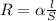 R= \alpha \frac{l}{S}