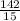 \frac{142}{15}