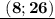 \underline{ \bf\ ( 8; 26)}