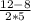 \frac{12-8}{2*5}