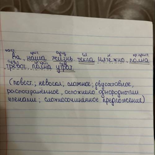 Да, наша жизнь текла мятежно, полна тревог, полна утрат.